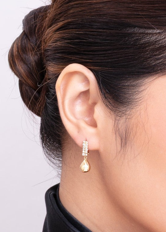 Pear Drop Dangling Earrings