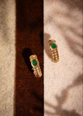 Tubogas Emerald Earrings