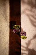 Amethyst and Peridot Gummie Stud Earrings