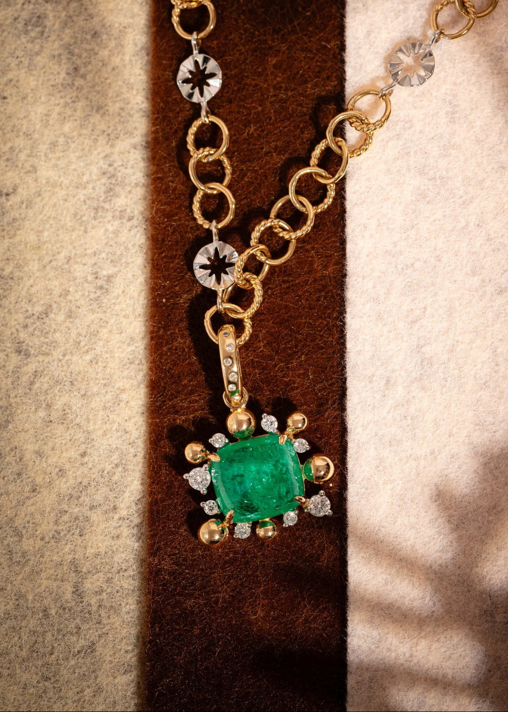 Emerald Orbit Pendant