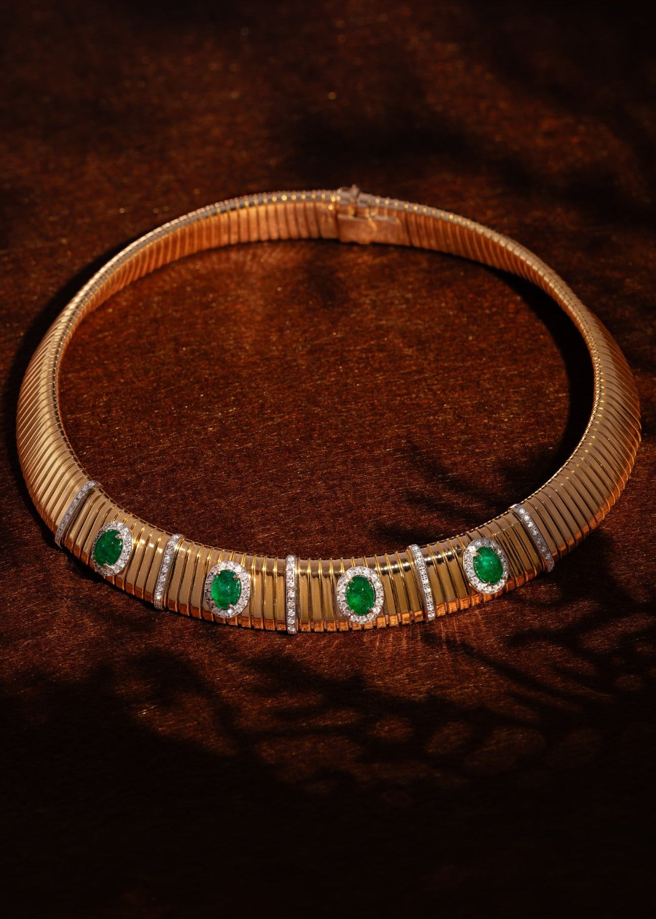 Tubogas Emerald Necklace