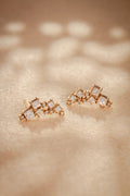 Ear Crawlers with Diamonds