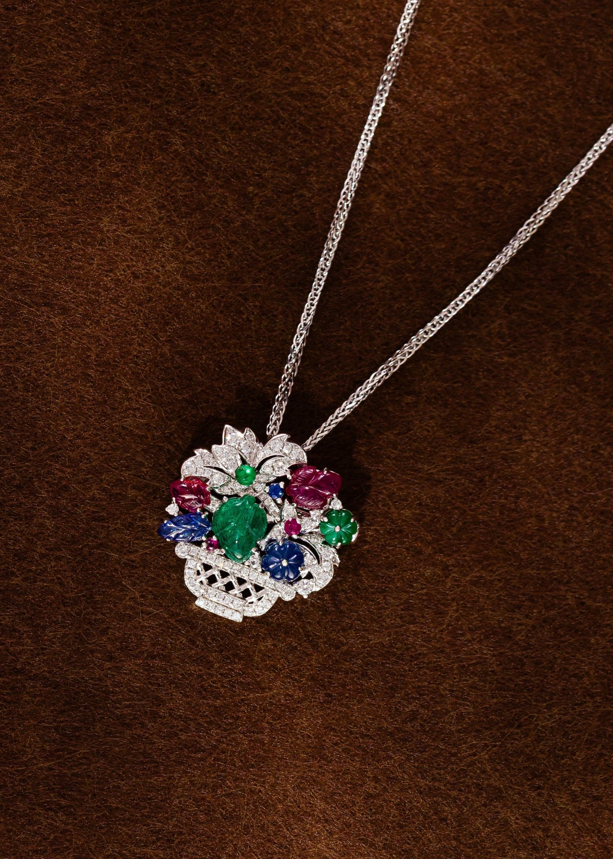 Vase Tutti Frutti Pendant