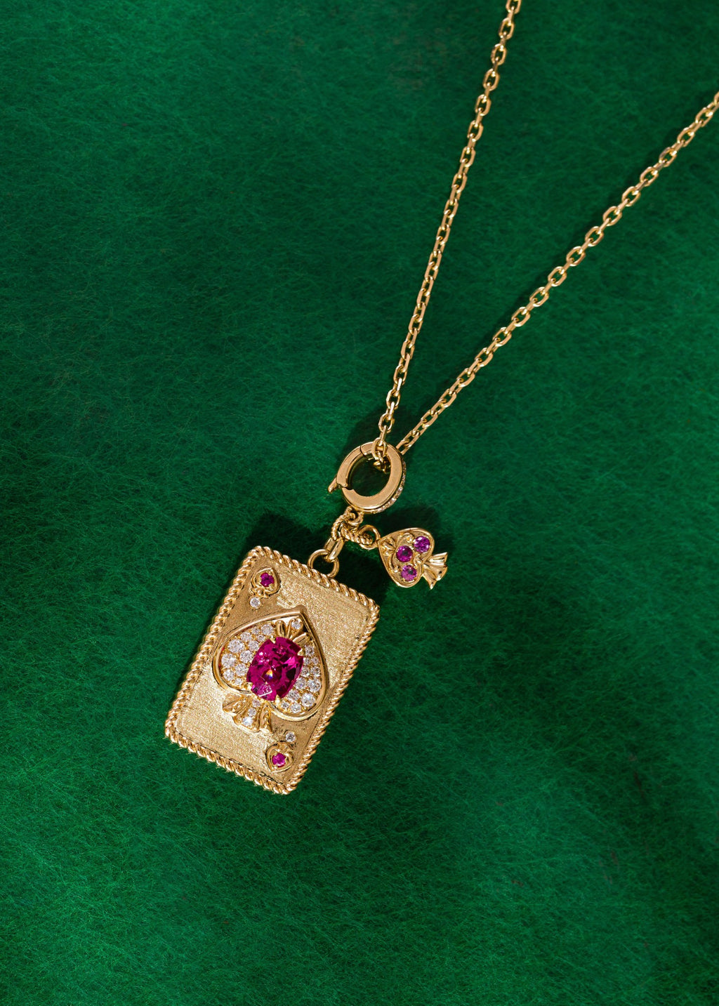 Ace of Spades Pendant