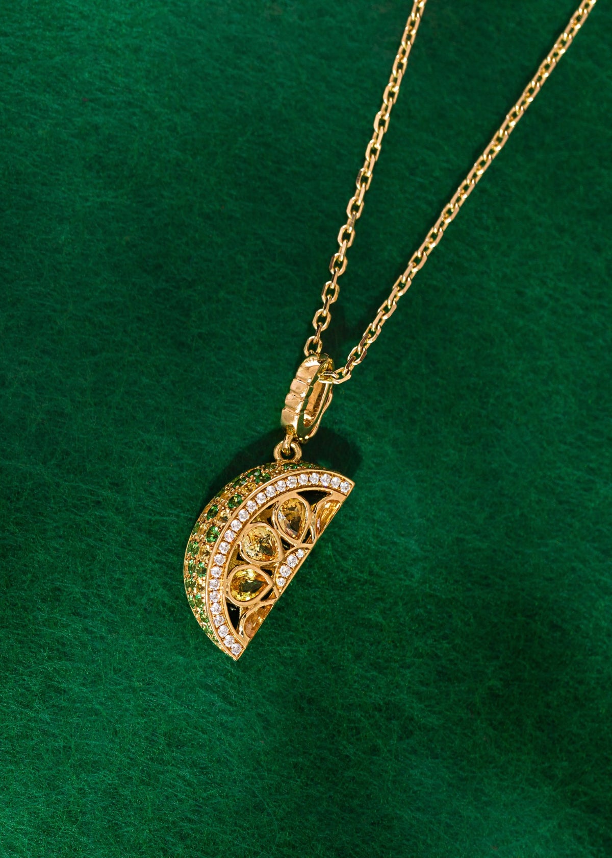 Lemon Slice Pendant