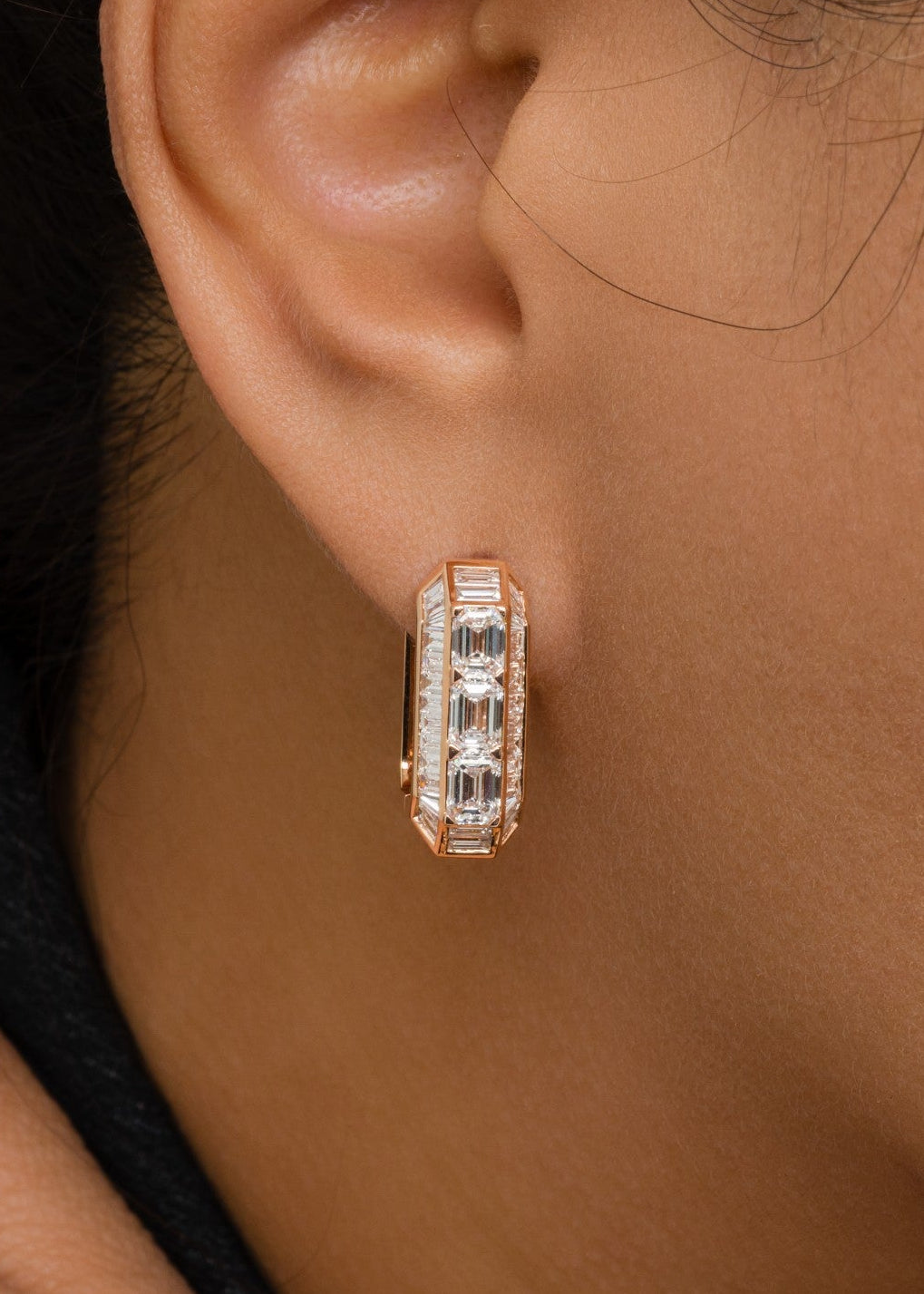 Frost Quadrant Earrings