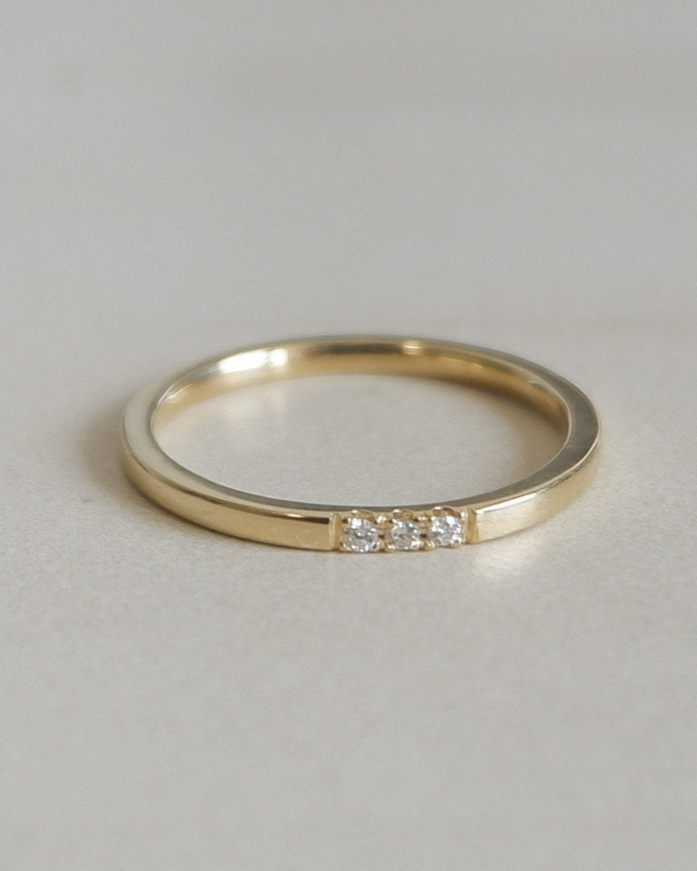 Diamond Dust Ring diamond rings in gold