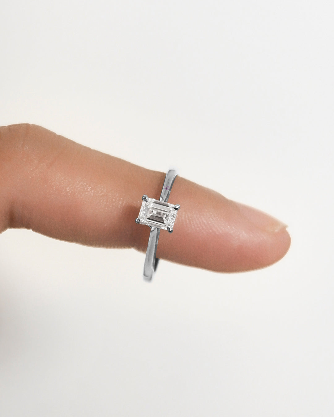 Emerald Cut Diamond Ring diamond rings in gold
