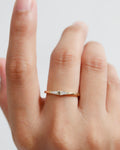 Flap Ring fine gold rings