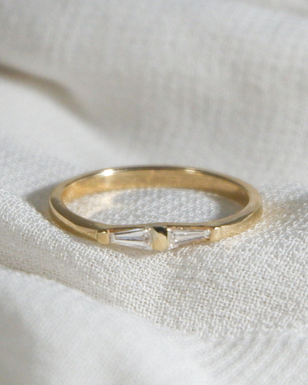 Flap Ring fine gold rings