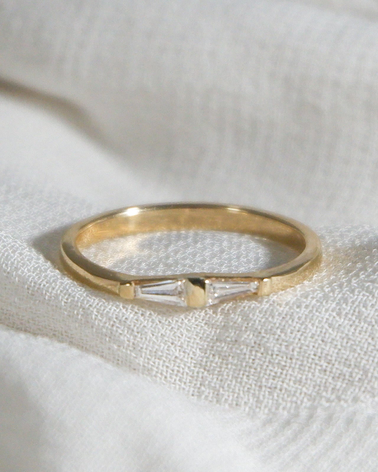 Flap Ring fine gold rings