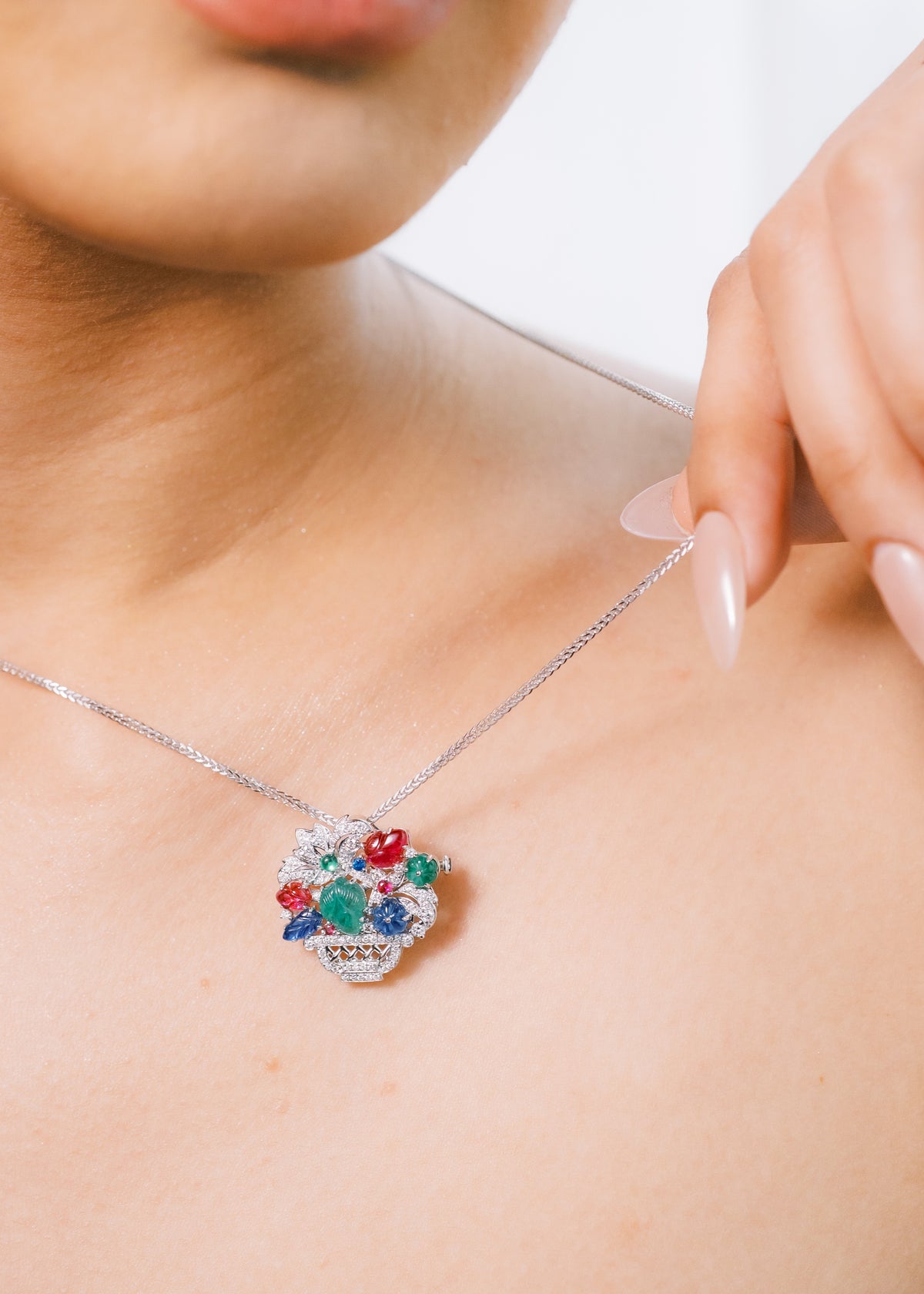 Vase Tutti Frutti Pendant