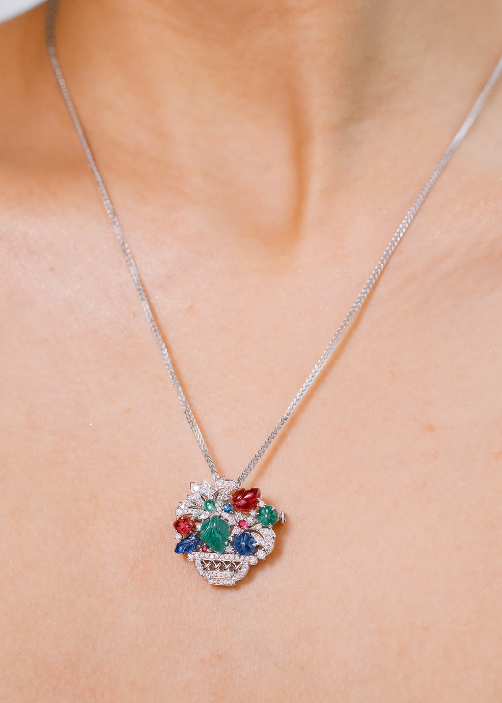 Vase Tutti Frutti Pendant