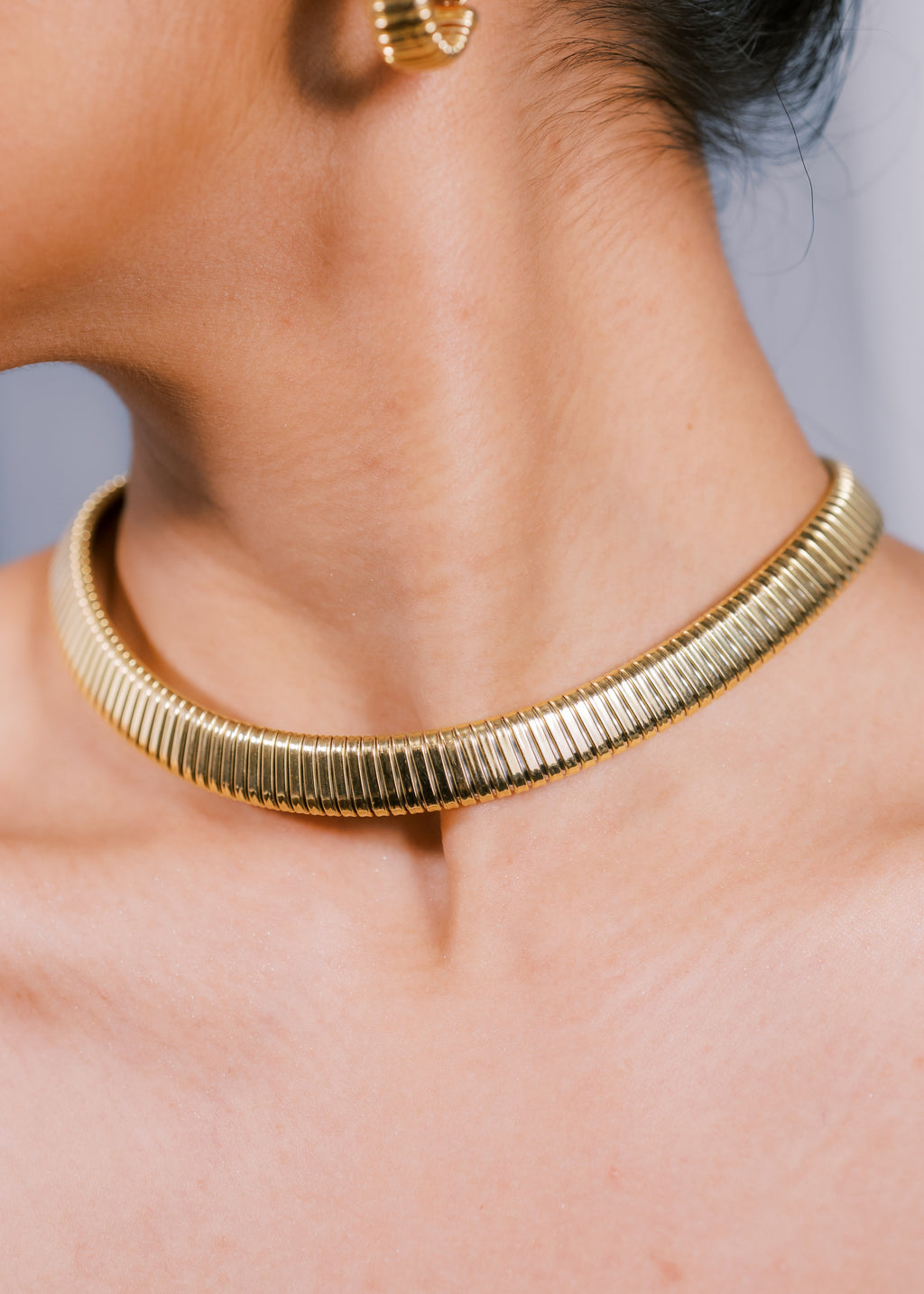 12mm Flat Tubogas Necklace
