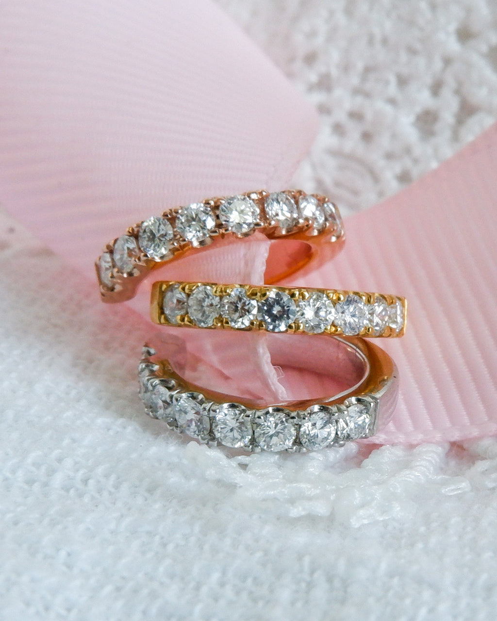 SINGLE ROW EAR SNUG earrings