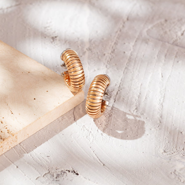 THE TUBOGAS EARRINGS earrings with earrings styling