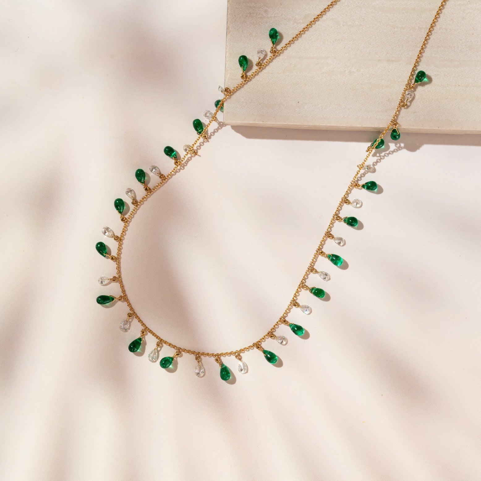 The Cascade Éclat Necklace necklaces with necklace styling