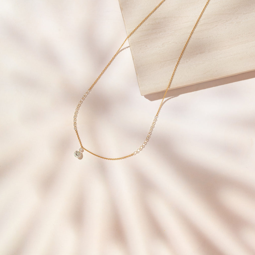 The Linear Round Necklace necklaces with necklace styling