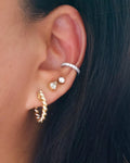 Twiddles Chunky Hoop earrings