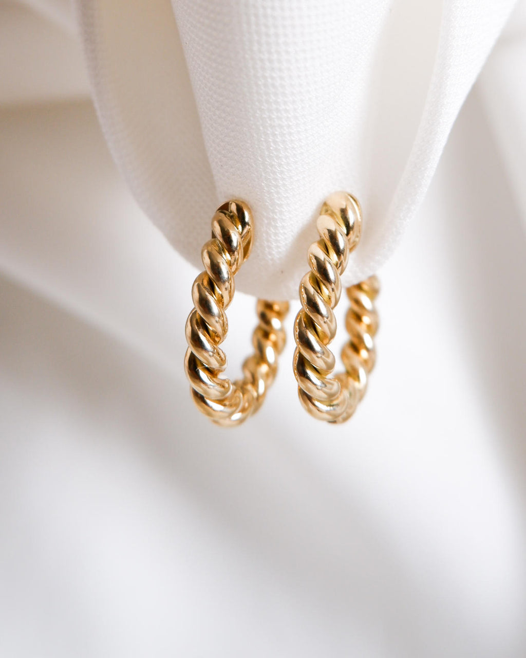 Twiddles Chunky Hoop earrings
