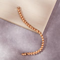 Twisted Brushed Bracelet bracelets with bracelet styling