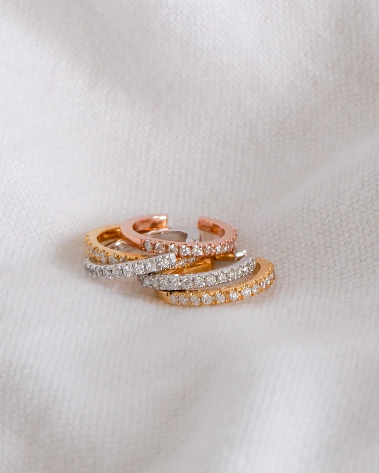 Ultra Thin Ear Snugs earrings with ear snugs by gayle
