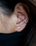 Ultra Thin Ear Snugs earrings with ear snugs by gayle