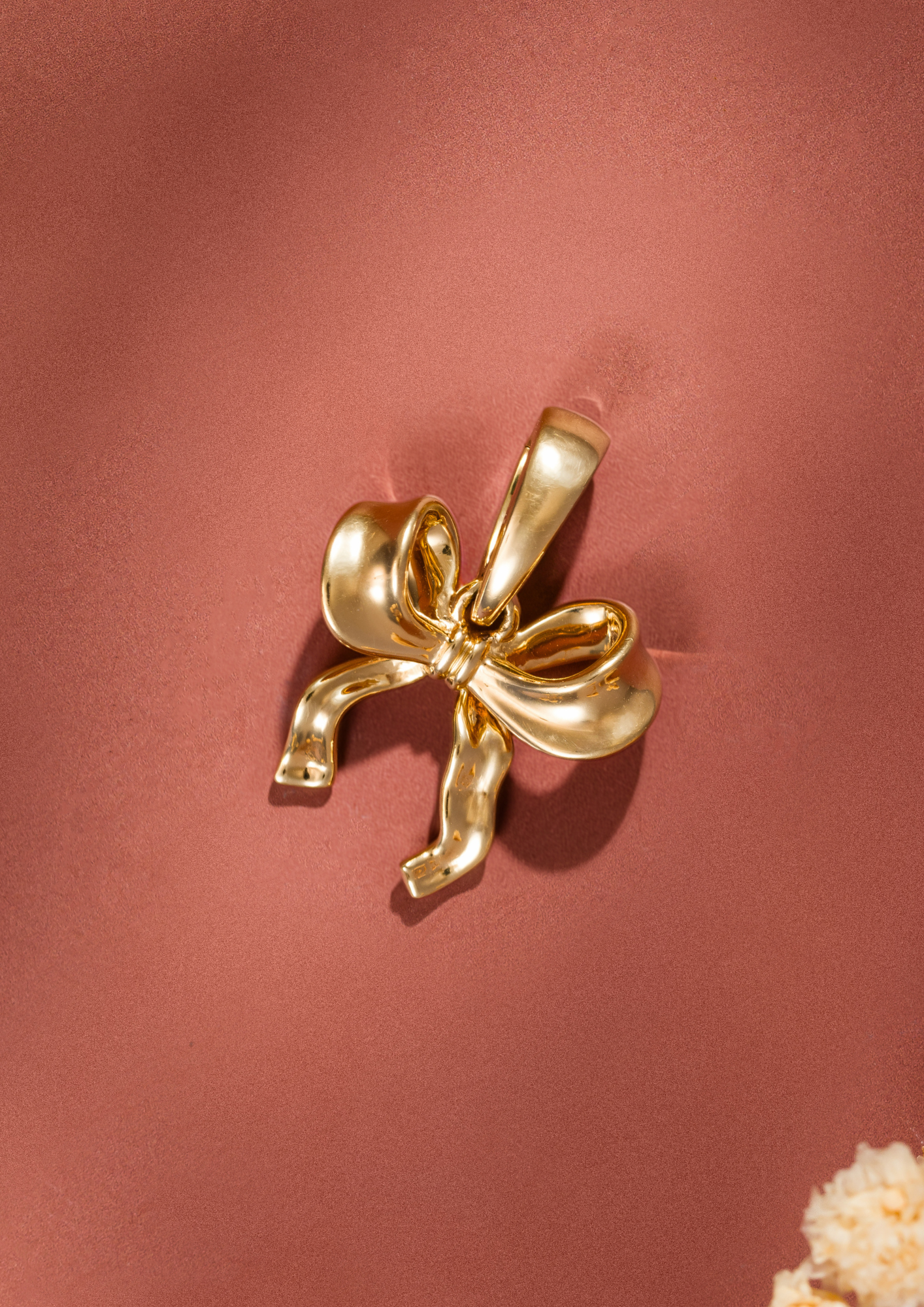 Plain Detachable Bow Pendant