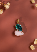 Apatite & Pink Gummie Opal Pendant
