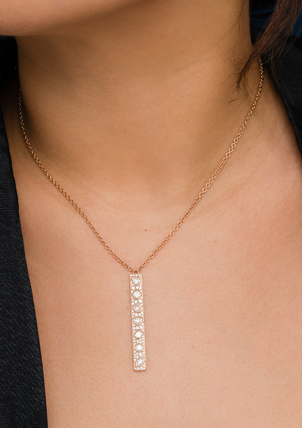 Birthday Pave Necklace
