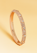 Birthday Pave Bangle - Chunky