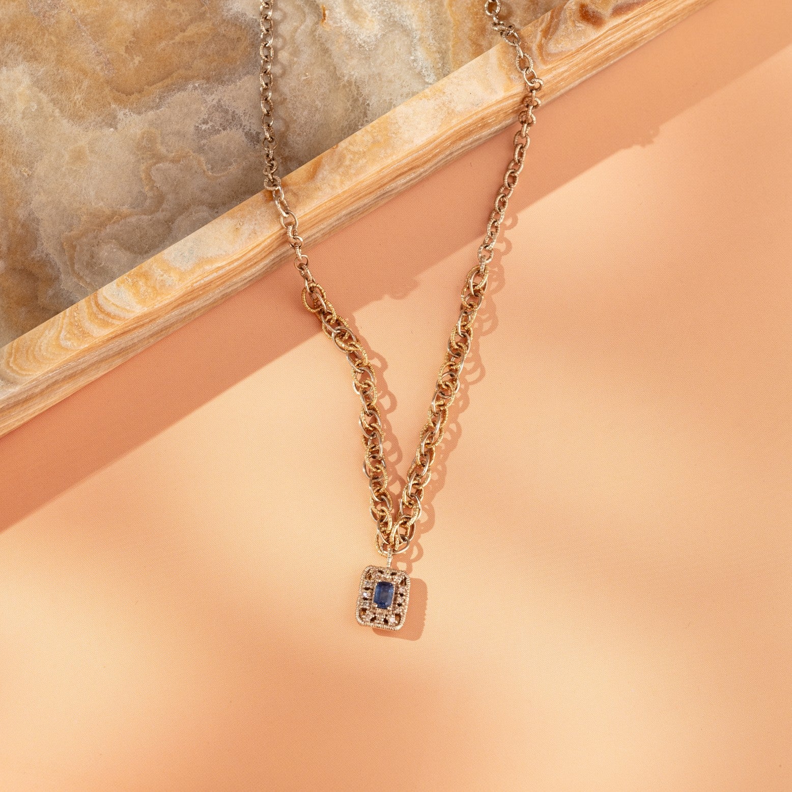 The Hidden Star Pendant charms & pendants with necklace styling