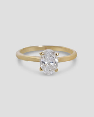 Oval Diamond Ring