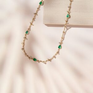 The Emerald Drift Necklace