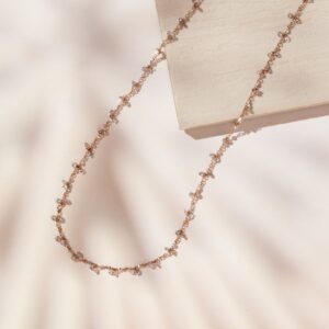 The Rosé Blush Drift Necklace
